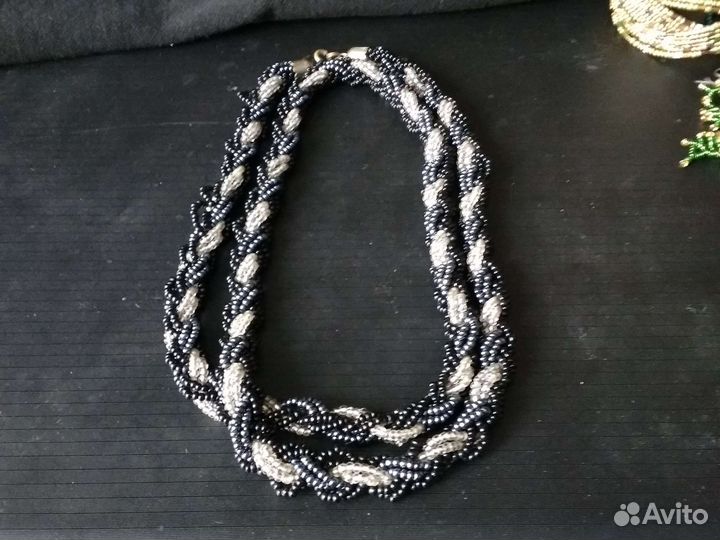 Бусы из чешского бисера. СССР