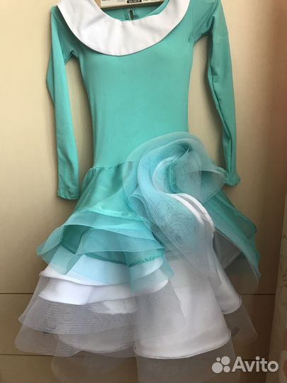 Платье Ю-1,латина,рост 134-140