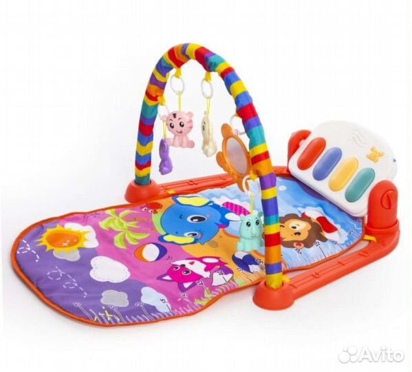 Игровой коврик с пианино новый