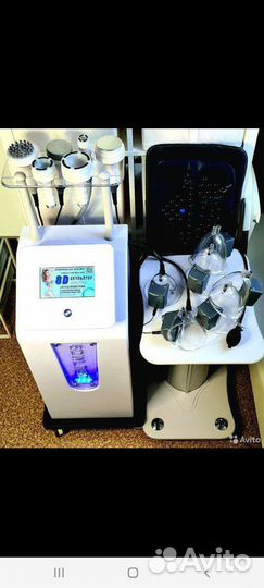 Аппарат 8D мульти для коррекции лица и тела