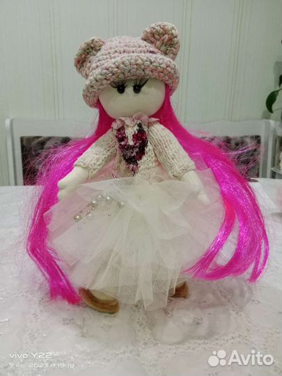 Интерьерная кукла ручной работы