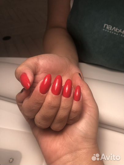 Маникюр + гель лак 1000, педикюр + гель лак 1500