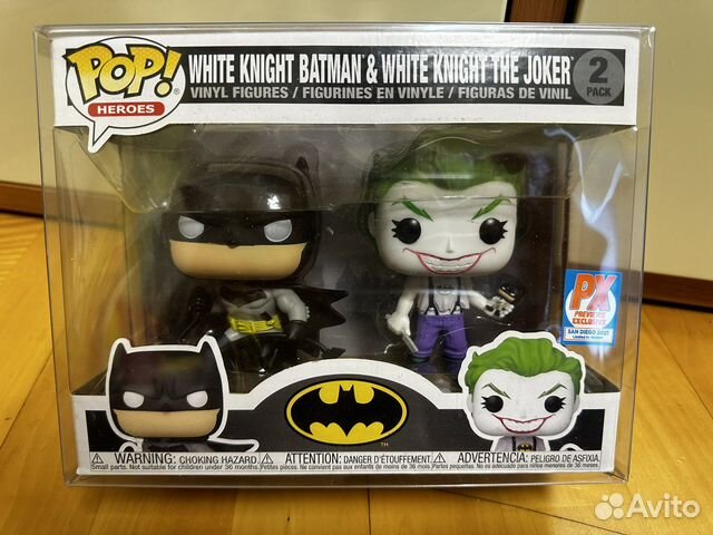 Funko POP White Knight Batman & The Joker