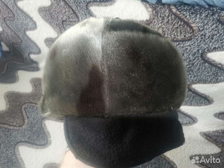 Меховая мужская кепка