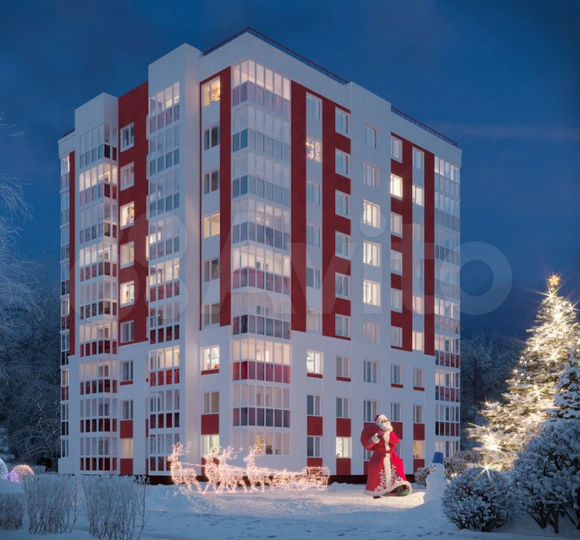 1-к. квартира, 42,4 м², 5/9 эт.