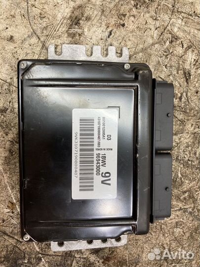 Блок управления двигателем Daewoo Matiz