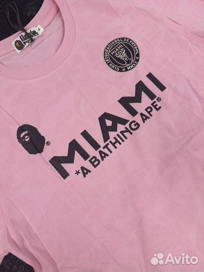 Футболка bape x inter miami