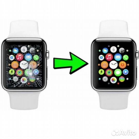 Замена стекла iPhone, Apple Watch, Samsung сервис
