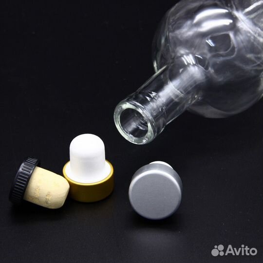 Пэт набор бутылок Абсолют 0,5л с пробками 12шт