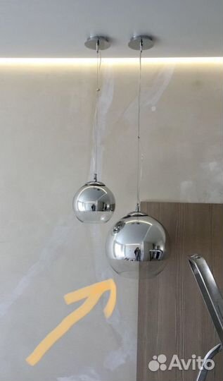 Светильник подвесной шар