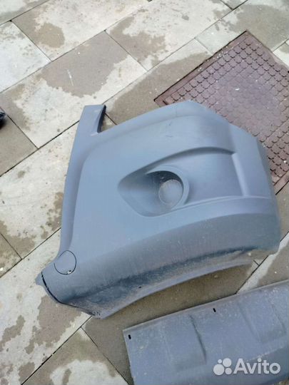 Лавая часть бампера газель Некст