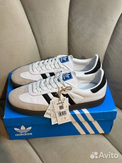 Кроссовки Adidas Samba OG White Black Gum (2024)