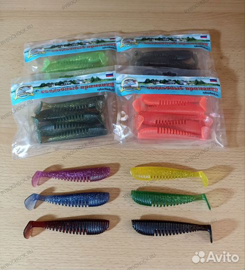 Силикон приманки Easy Shiner, Fat, Awaruna