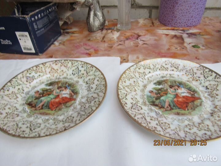 Фарфор гдр Мадона Фамилия