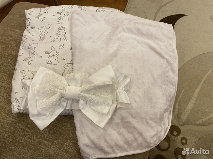 Комплект на выписку + одеяло