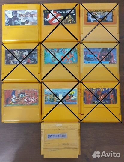 Картриджи Денди TV Game