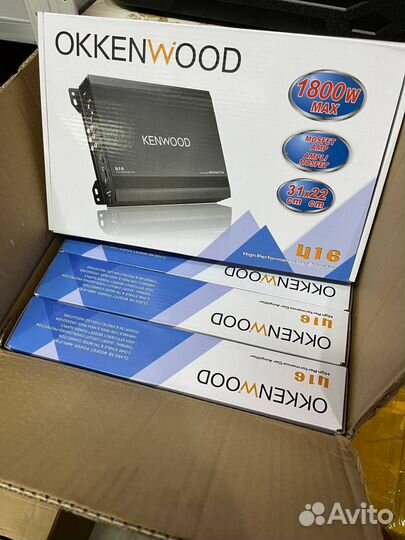 Автомобильный усилитель звука 4 канальный