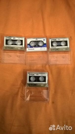 Аудио кассетыTDK. panasonic MC 90/MC-60