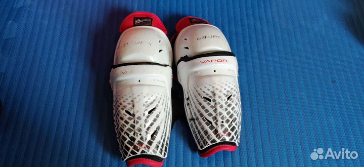 Щитки хоккейные детские Bauer vapor 8,5
