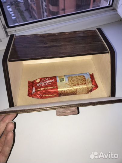 Хлебница деревянная новая