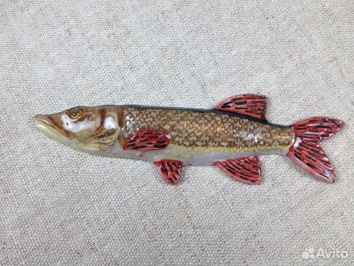 Керамическая рыбка-магнит 