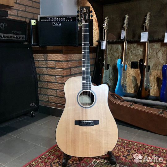 Акустическая гитара Tyma HDC-350S с чехлом