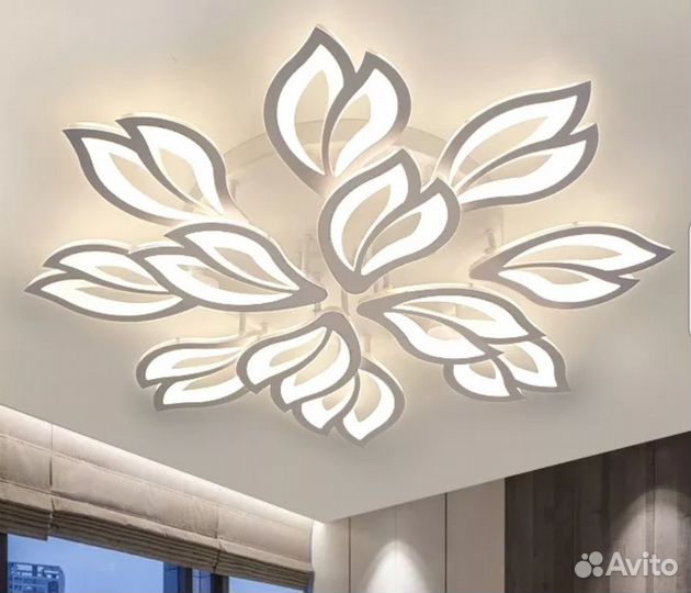 Люстра потолочная светодиодная новая