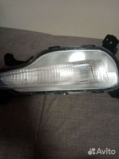 Фонарь противотуманный левый к хендай солярис