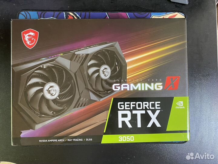 Видеокарта MSI RTX 3050