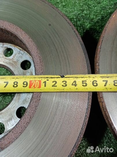 Диск тормозной (комплект) задний Volkswagen Golf 6