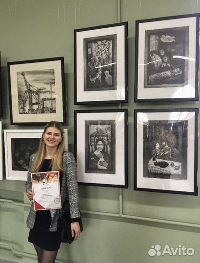 Гравюры, картины, эстамп