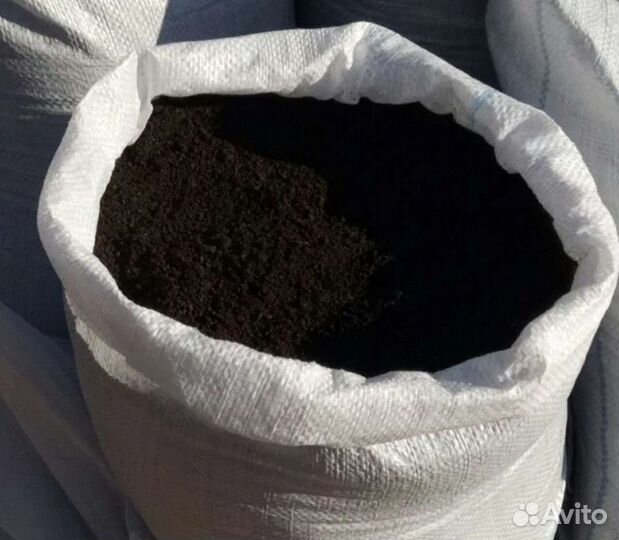 Торф в мешках