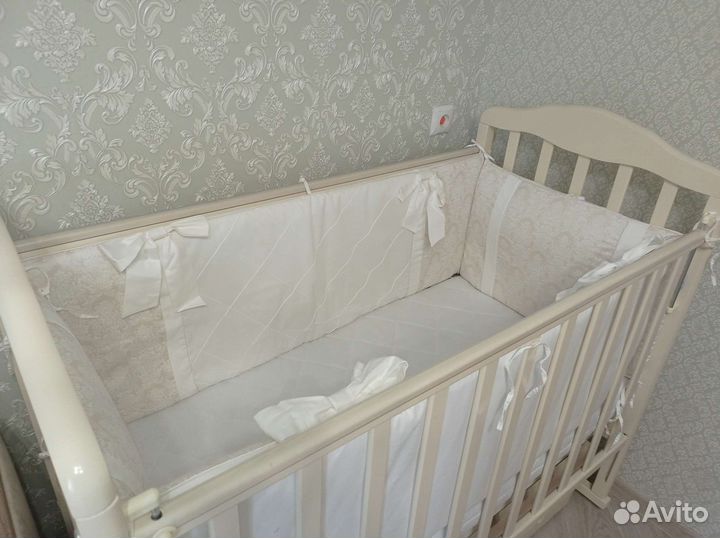 Бортики в детскую кроватку