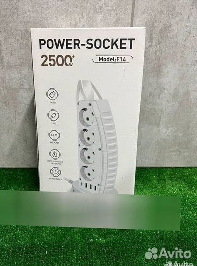 Сетевой фильтр удлинитель 2500W