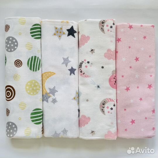 Пеленки фланелевые