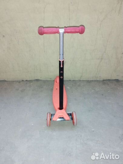 Самокат детский трехколесный бу