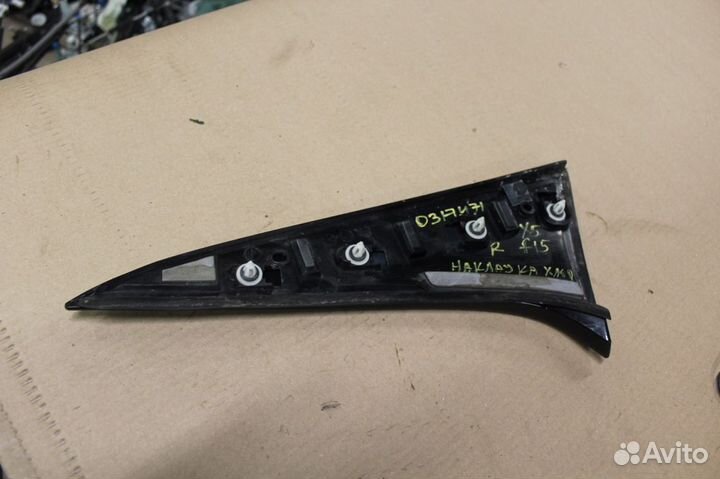 Накладка спойлера правая BMW X5 F15 2013-2018