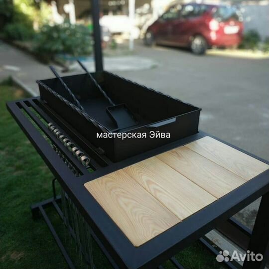 Мангал лофт под ключ