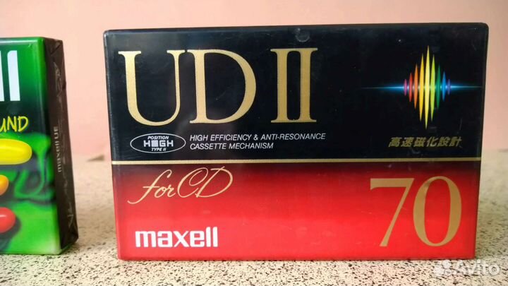 Две Хром кассеты Maxell