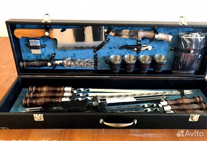 Набор подарочный шампура для мужчин