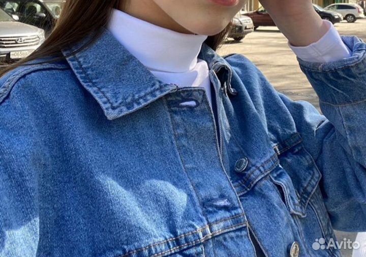 Джинсовка stradivarius