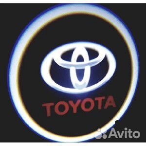 Проекция в двери авто Toyota