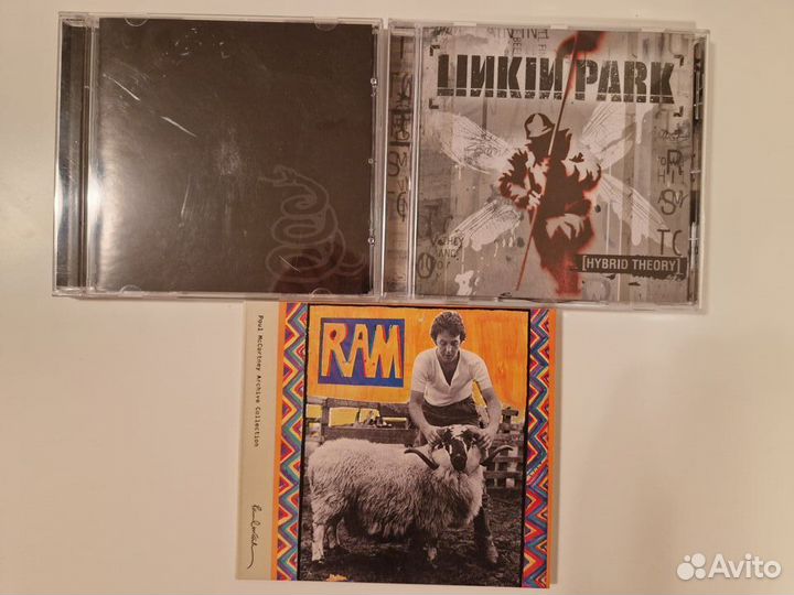 CD фирменные Metallica Linkin Park McCartney