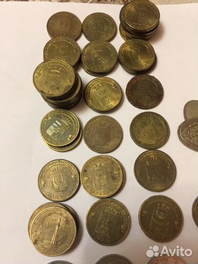 10-рублевые монеты