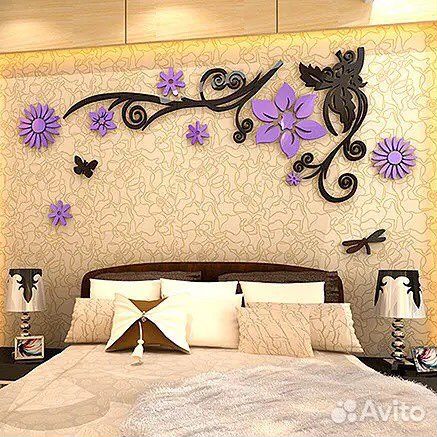 Цветы из акрила, новые