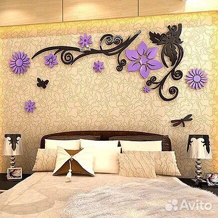 Цветы из акрила, новые