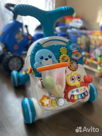 Ходунки каталка 2 в 1