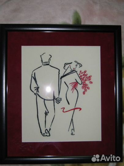 Ручная вышивка гладью (картины, скатерти)