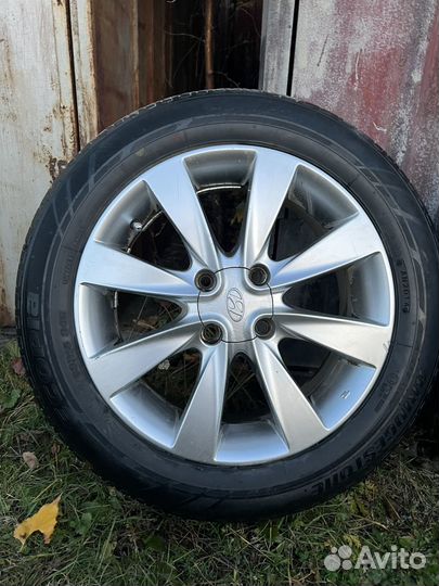 Колеса в сборе 185/60/15 сверловка 4х100
