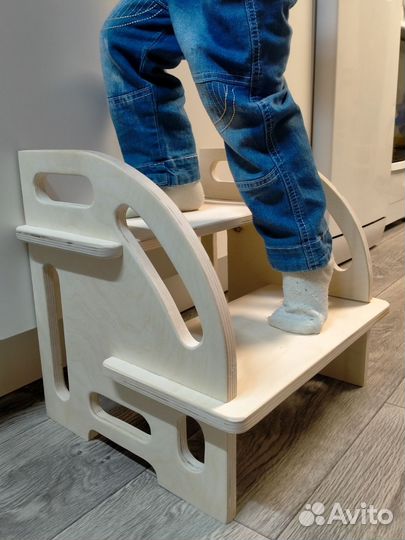 Табурет стремянка для детей, лесенка помощника